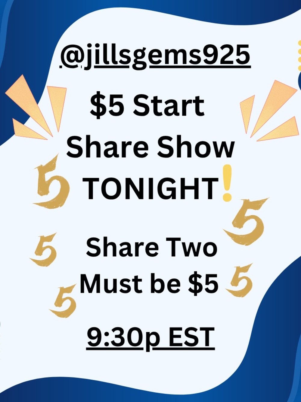 Jillsgems925 is Live💎 Weds - Just Jewelry Live then Late Night Lounge Share Show - Picture 5 of 7